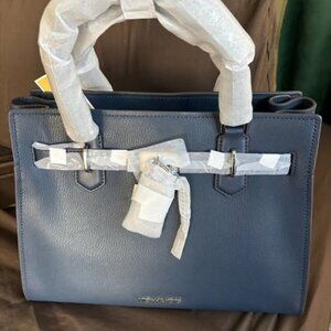 NWT - Michael Kors Hamilton Medium Leather Satchel Bag